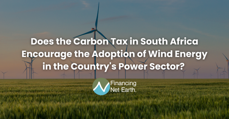 Does the Carbon Tax in South Africa Encourage the Adoption of Wind Energy in the Country's Power Sector?